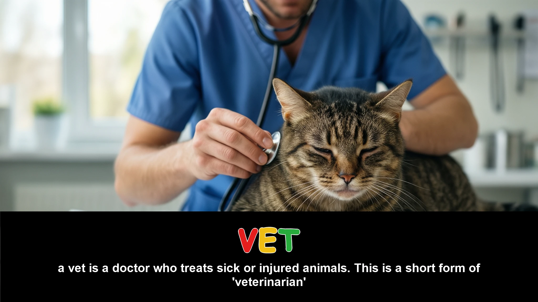 English Illustration for vet